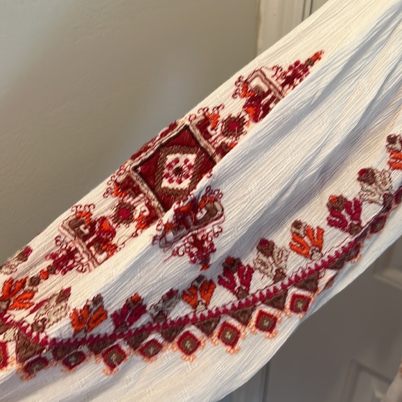 Free people Arianna embroidered tunic top small - Picture 4 of 6